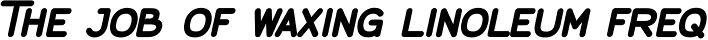 Jane Caps Bold Italic