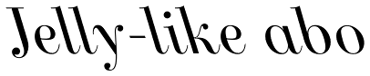 JHA Bodoni Ritalic