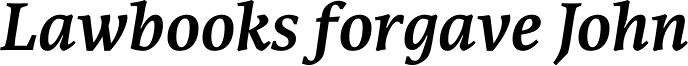 Karmina Bold Italic