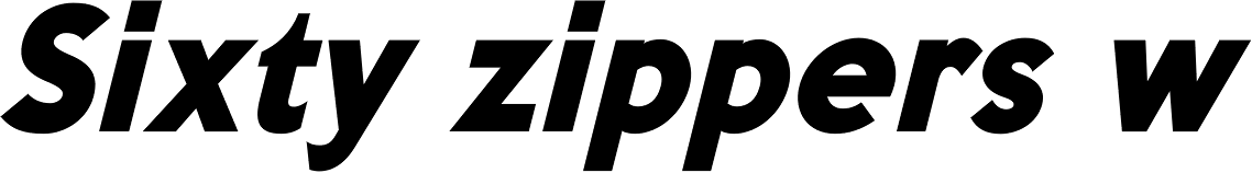 Keep Calm Heavy Italic