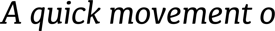 Kefa II Pro Italic