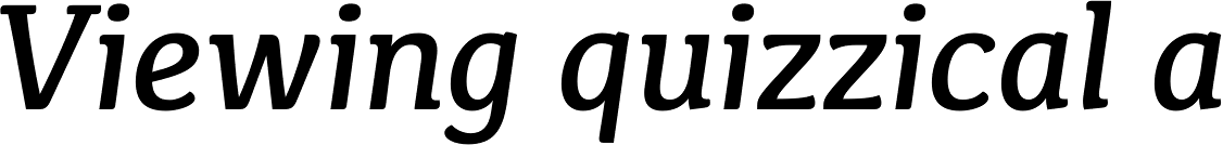 Kefa II Pro Medium Italic