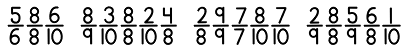 KG Traditional Fractions