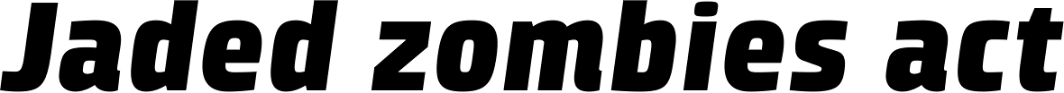 Klint Std Black Italic