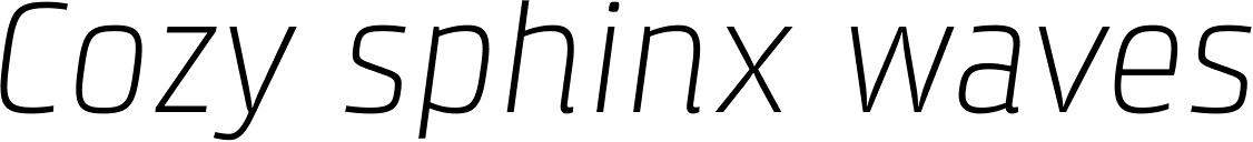 Klint Std Light Italic