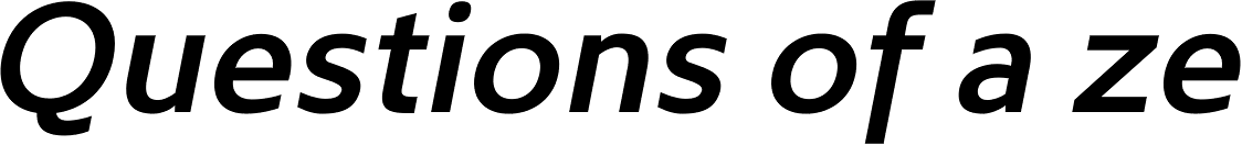 Kyrial Sans Pro SemiBold Italic