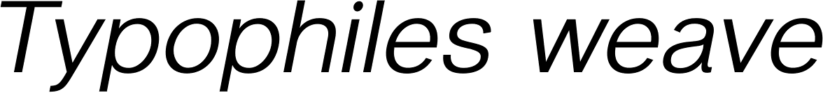 Langton DemiBold Italic