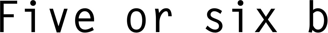 Letter Gothic Std Bold
