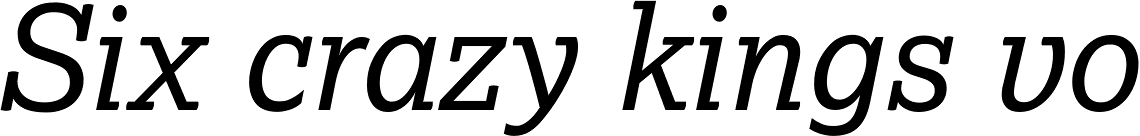 Lexia Italic