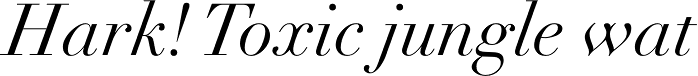 Linotype Didot Italic Oldstyle Figures