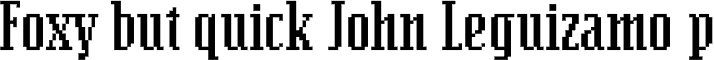 Lo-Res 22 Serif