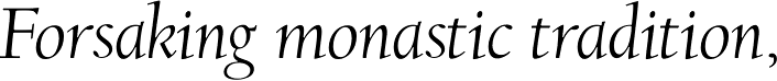 LTC Californian Display Italic