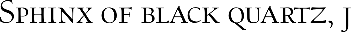 LTC Californian Display Small Caps