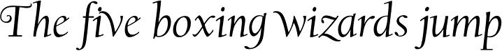 LTC Californian Text Swash