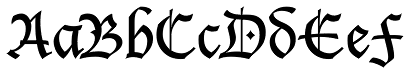 Lucida® Blackletter