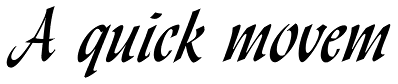 Lydian Cursive