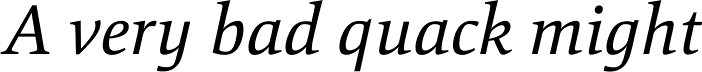 Mangan Italic