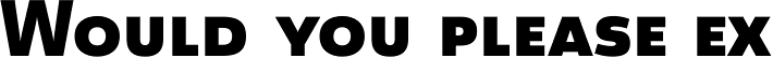 Manual Sans Exbo Caps