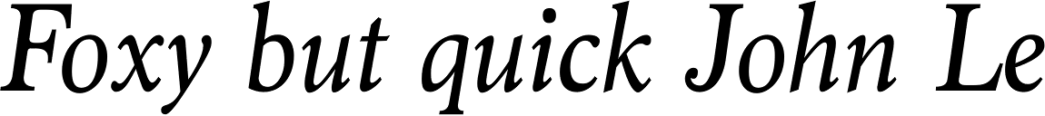 Marion Italic