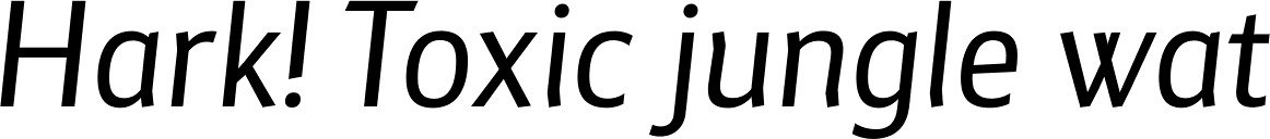 Maya Samuels Light Italic