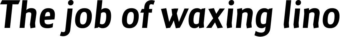 Maya Samuels Pro Italic