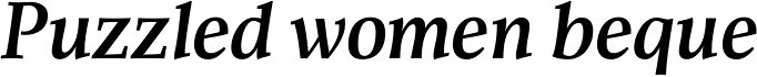 Mc Lemore Bold Italic