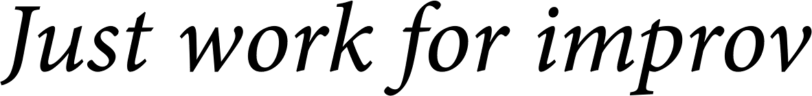 Minion Pro Caption Italic