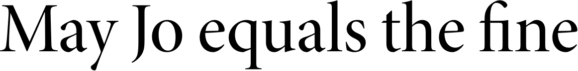 Minion Pro Display Medium