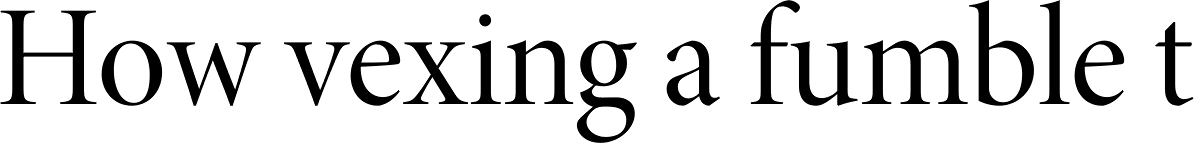 Minion Pro Display Regular