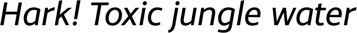 Monsal Gothic Italic