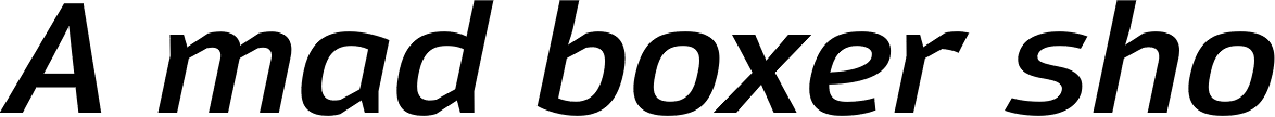 Moveo Sans SemiExt SemiBold Italic
