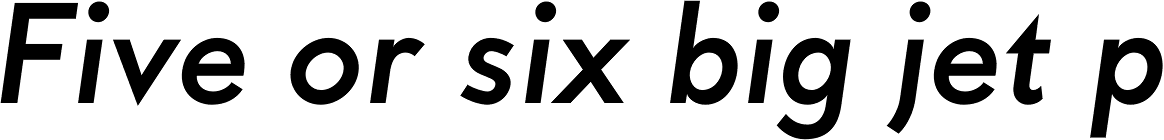 MTT Milano Bold Italic