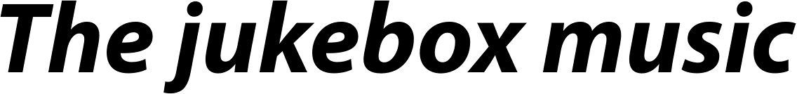 Myriad Pro Bold Italic