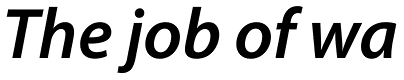 Myriad Pro SemiBold Italic