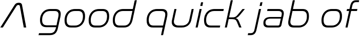 Nasalization Light Italic