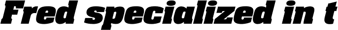 Neue Aachen Std Black Italic