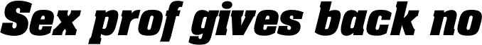 Neue Aachen Std Bold Italic