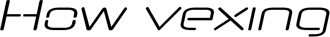 Neuropol Nova Light Italic