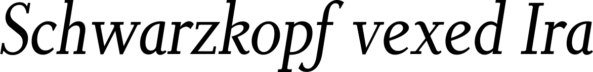 Non Solus Italic