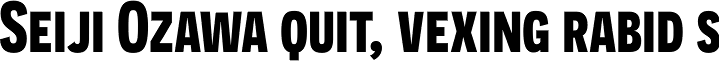 Novecento Sans Cond Bold