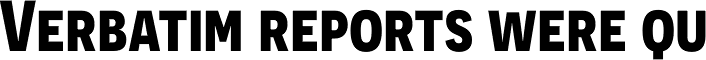 Novecento Sans Narrow Bold