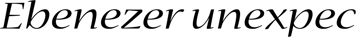 Nueva Std Ext Italic