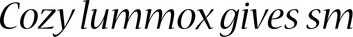 Nueva Std Italic