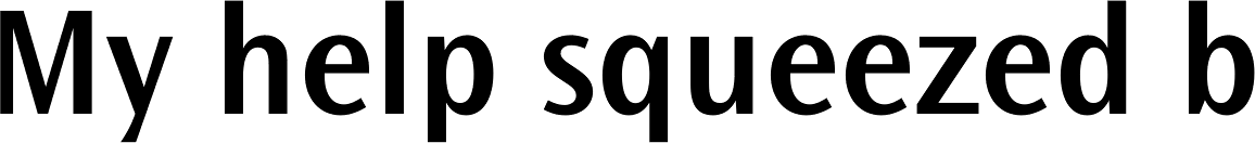 Ocean Sans Pro SemiBold