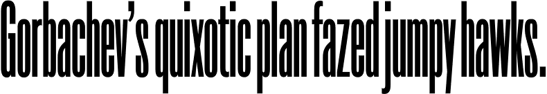 OL Headline Gothic Bold TripleCond