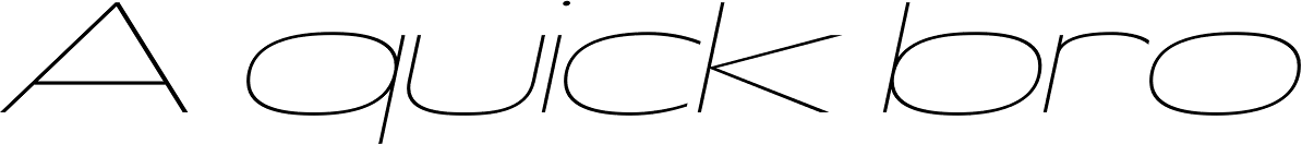 OL London Thin Italic