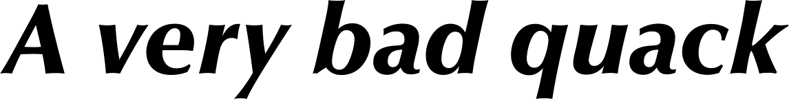 Optima Pro Black Italic