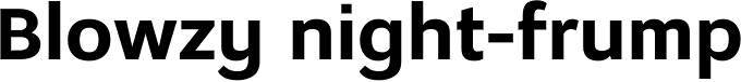 Osnova Alt Cyrillic Bold