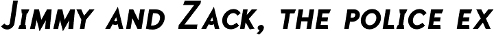 Polymer Bold Caps Italic