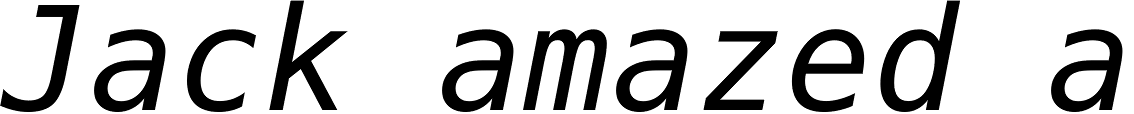 Prima Sans Mono Oblique